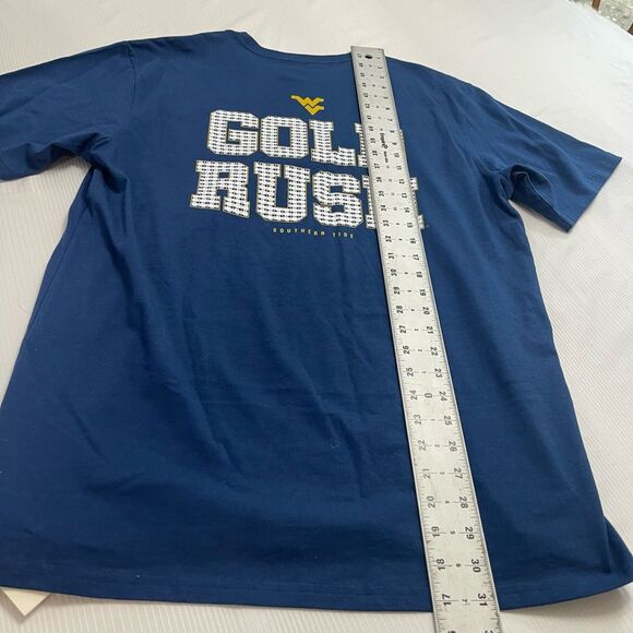 NWT Southern Tide West Virginia Navy Blue T-Shirt Size Large New - Picture 7 of 7